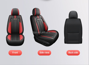 Fundas de Asiento de Coche de Cuero Nappa Resistentes a los Arañazos, Aptas <span class=keywords><strong>para</strong></span> Mercedes Clase C, BMW X3, <span class=keywords><strong>Kia</strong></span> <span class=keywords><strong>Sportage</strong></span>, Accesorios <span class=keywords><strong>para</strong></span> Coches Familiares - Product Image 5