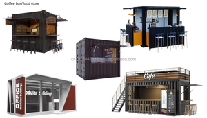 בית מכולה מתקפל 10 רגל, מבנה פלדה טרומי עם פאנלים מבודדים, מסעדה/בר/בית קפה/דוכן/מטבח/מלון מודרני - Product Image 3