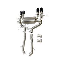 Système d'échappement Catback Valvetronic en acier inoxydable pour BMW G87 M2 S58 2023+ avec silencieux et tuyaux d'échappement arrière pour une amélioration du son