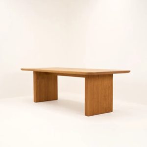 Elegant Mango <b>Wood</b> Dining <b>Table</b> 6 Seater Contemporary <b>Solid</b> <b>Wood</b> Furniture for Dining Room Home Kitchen Restaurant Cafe - Product Image 1