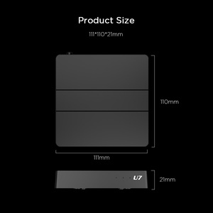 Linux TV Box U7 <span class=keywords><strong>mini</strong></span> 1G + 8G Linux 4k giọng nói từ xa 2.4G/5G Wifi bt5.0 phương tiện truyền thông máy nghe nhạc với Net Flix - Product Image 6