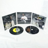 Réplication de disques vinyles noirs et de CD vinyles en digipak 6 panneaux