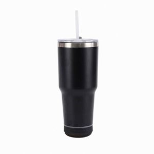 Double Wall Stainless Steel <b>Thermos</b> Cup With Double Mouth and Customizable Color and Logo Gift <b>Bottle</b> With Bluetooth Technology - Product Image 4