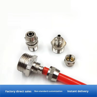 Raccord rapide mâle en laiton étanche raccord d'air robuste 6-16mm pour systèmes 1/8 1/4 /2 basse pression