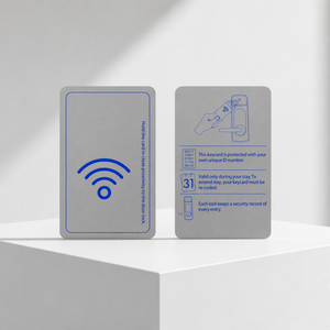 บัตรสมาชิก NFC แบบกำหนดเอง บัตรชำระเงินสำหรับธุรกิจ โรงแรม 13.56MHz ISO14443 RFID บัตร Proximity Card กันน้ำ ชิป NTAG213/215 - Product Image 4