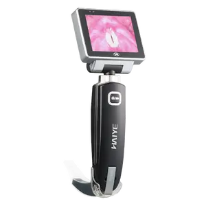 Fabricants de laryngoscope rigide portable 70 degrés dispositifs d'intubation vidéo de laryngoscope vidéo jetable
