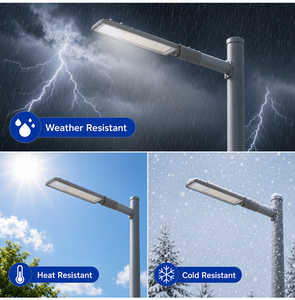 Lámparas LED para Calle IP65 de Aluminio y PC, 3000/4000/6000K, Resistentes al Agua, a la Intemperie y a la Corrosión, para Exteriores, Gran Venta - Product Image 5