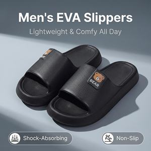 Pantuflas Deportivas para Hombre, Diseño Evergreen, Punta Abierta, EVA Antideslizante, Transpirables, Impermeables y Acolchadas, para Interiores y Exteriores - Product Image 5