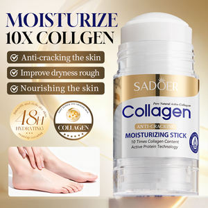 SADOER Stick Idratante al Collagene Organico Anti-screpolature per Piedi, Previene le Screpolature del <span class=keywords><strong>Tallone</strong></span>, Rende la Pelle Liscia <span class=keywords><strong>e</strong></span> Morbida, Cura Delicata dei Piedi - Product Image 2