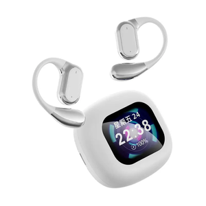 New item xương dẫn tai nghe mới nâng cấp auriculare v5.4 Q18 TWS Earbud enc tiếng ồn hủy bỏ cảm ứng đầy đủ màn hình kỹ thuật số LED - Product Image 2