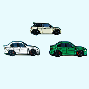 Pin de Solapa de Metal de Coche de Carreras Genial con Logo Personalizado al por Mayor de Gran Venta, Broche de Coches Personalizado con Esmalte Suave - Product Image 2