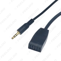 Adaptateur de câble d'entrée AUX Jack mâle 3.5mm uniquement pour BMW E46 avec unité centrale de Radio CD Business