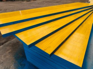 Bảng điều khiển triply thương mại 27mm vân sam thông linh sam 3 lớp bê tông màu vàng xây dựng ván khuôn ván khuôn ván ép - Product Image 2