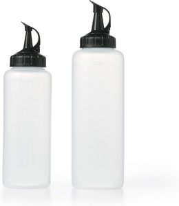 Microwave Safe Plastic Salad Spice Squeeze Oil Jug Seasoning Bottle Soy <b>Sauce</b> Can for Kitchen Back School Essential - Product Image 1