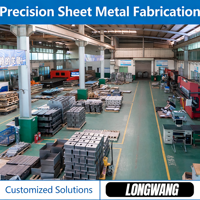 Service de fabrication de tôles d'aluminium sur mesure OEM, découpe laser, estampage et pliage, très apprécié pour les boîtiers