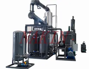 2024 Best Technology Waste Engine Oil Recycle Machine Base Oil Make New Lube Oil Plant