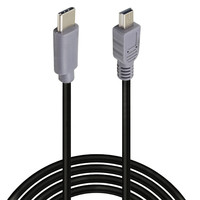 Mini 5P mâle vers type-c mâle adaptateur OTG plomb Micro USB C mâle vers mâle convertisseur avec Protection OTP nouveau câble de données d'état