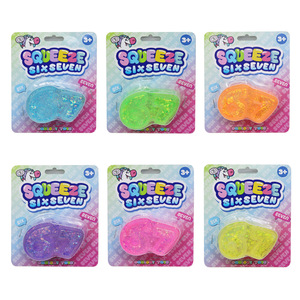 Juguete Elástico Antiestrés Número 67 de Maltosa Bicolor para Niñas y Niños, Nuevo Juguete Blandito - Product Image 1