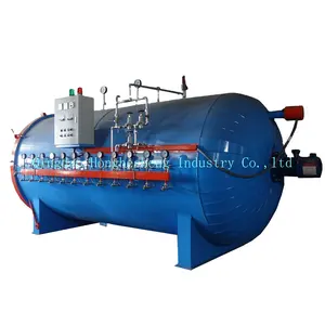 Advanced precure chamber-cold vulcanizing tank for used truck tire cold retreading