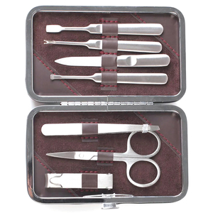 OEM Hot Sale High Grade Salon Quality <b>Manicure</b> <b>Kit</b> Beauty Nail Care Tools Professional Stainless Steel <b>Manicure</b> Pedicure Set - Product Image 4