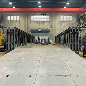 Fabrication de pont en acier Bailey haute performance de conception moderne pour la construction - Product Image 1