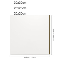 Plaques de bois MDF vierges pour sublimation, revêtement brillant haute qualité, écologiques, personnalisables, modèle MDF3 1220x610mm 3mm