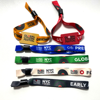 Bracelets événementiels personnalisés en PVC, bracelets VIP en polyester, billets d'entrée NFC RFID pour festivals et fêtes - Vente en gros