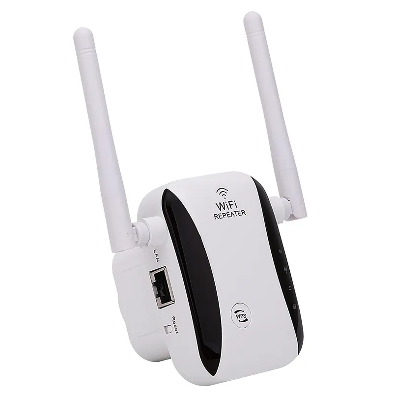 Mini amplificatore di segnale Extender wifi 802.11N ripetitore Wifi 300Mbps ripetitore Wifi spina US /AU/EU/ UK per PC portatile rete Wlan