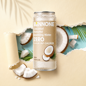 BENNONE Eau gazeuse naturelle aux baies fraîches, saveur ananas légère, <span class=keywords><strong>sans</strong></span> sucre, non sucrée, boisson gazeuse pour la vente au détail et en gros - Product Image 2