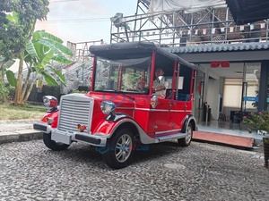 Auto Clásico Retro Vintage Convertible con Techo Original Eléctrico, Marca Zhenda, Materiales Compuestos, Ambiente Elegante, Turismo - Product Image 5