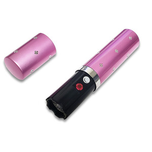 Factory Rechargeable LED Lipstick Flashlight High Power Torch Light for Womens Outdoor Activities Safety Travel Use