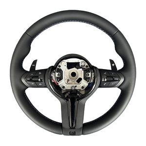 Volante de Cuero Mejorado Compatible con <span class=keywords><strong>BMW</strong></span> Serie F30 F32 F10 F20 F07 F01 E46 E60 E90 M3 M4 <span class=keywords><strong>M7</strong></span> F02 - Product Image 6