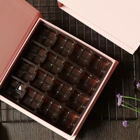 Cadeau de la Saint-Valentin, boîte rigide en chocolat, emballage vide, style européen, en forme de cœur, fabrication artisanale, laminage mat