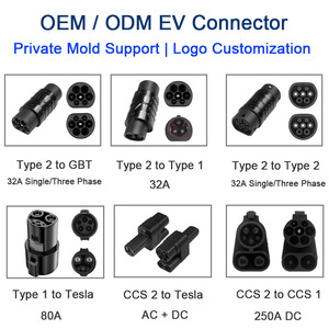ปลั๊กอะแดปเตอร์ CCS2คอมโบ nacs สำหรับเชื่อมต่อ EV 250KW เครื่องชาร์จไฟ ac/dc Tesla รุ่น3 /y/s/xev - Product Image 2