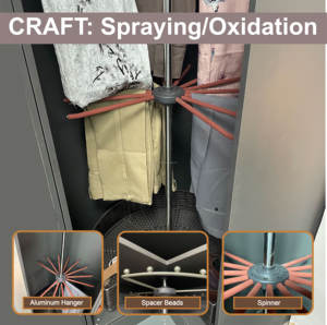 איכות גבוהה 3-שכבות ארון מתלה באיכות גבוהה עם בגדים גדולים המכנסיים מארגן קולב נעלי טרטן סל ארון - Product Image 3