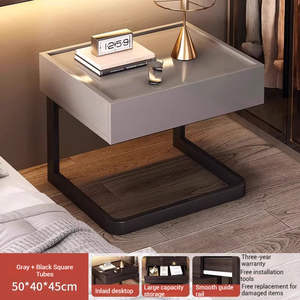 Mesa de Noche Flotante Moderna, Ecológica y Duradera con Cajón de Almacenamiento para Sala de Estar, Hotel o Dormitorio, Servicio OEM/ODM con Logotipo Personalizado - Product Image 6