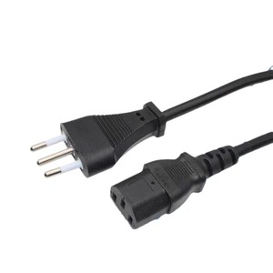 Cable de Extensión con Enchufe de Alimentación Italiano IMQ de 3 Pines IEC C13 C5, Directo de Fábrica, Cable de Alimentación Italiano de 3 Pines para Computadora Portátil - Product Image 2
