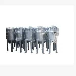 Büyük kapasiteli metal sepet desteği tipi torba filtre bakır elektrolit tedavi için kullanılan