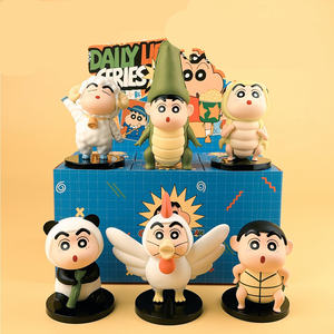 Crayon Shin-chan miniature, nourriture pour animaux, fruits, version Ver. Figurine d'anime, boîte mystère, jouet à attraper, gachapon, boîte à œufs, jeu de <span class=keywords><strong>prix</strong></span>, jouets - Product Image 2
