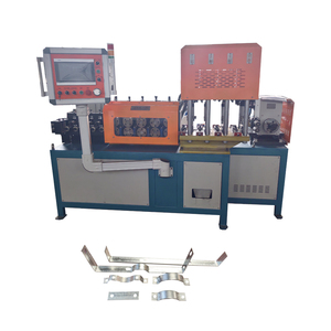 Máquina de Alta Precisión CNC para Formar Aros de Hierro Plano, Prensa Punzonadora para Doblar y Cortar Aros - Product Image 1