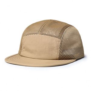 Gorra deportiva impermeable de alta calidad con imagen de verano, gorra deportiva con logotipo personalizado, gorra de béisbol de secado rápido con 7 paneles de malla Snapback - Product Image 4