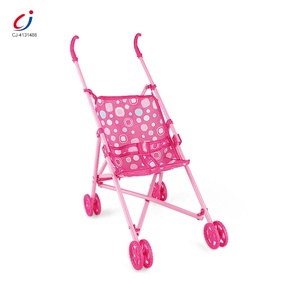 Cochecito de <span class=keywords><strong>Juguete</strong></span> de Plástico Rosa de Alta Calidad Chengji para Niñas, Juego de Roles, Regalo para Niñas - Product Image 4