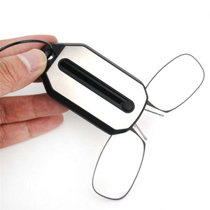 Móc Chìa Khóa Di Động Kẹp Mũi Kính Đọc Sách Siêu Nhẹ Thời Trang Hot Mũi Clip Kính Mắt Quang Học - Product Image 6