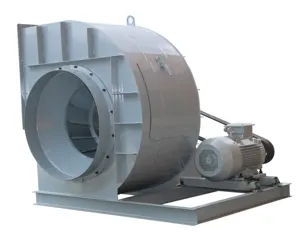 Industrial Boiler Induced Blower Exhaust Furnace Low Noise High Temperature Metal Centrifugal Fan