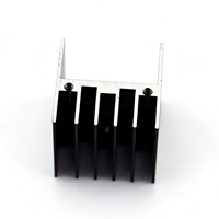 Dissipateur thermique innovant en alliage d'aluminium série 6000 avec finition anodisée et précision CNC pour une dissipation thermique supérieure