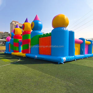 Château <span class=keywords><strong>Gonflable</strong></span> <span class=keywords><strong>Professionnel</strong></span>, Jeux d'Amusement, Parc de Trampolines Gonflables, Parcours d'Obstacles <span class=keywords><strong>Gonflable</strong></span>, Aire de Jeux de Parc à Thème à <span class=keywords><strong>Vendre</strong></span> - Product Image 3