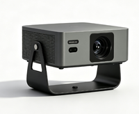 Mini projecteur de cinéma maison LCD LED 1080P, compatible 4K, 6000 lumens