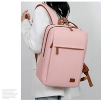 Sac à dos étudiant élégant de haute qualité unisexe imperméable en nylon souple pour voyage et affaires, sac à dos pour ordinateur portable