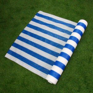 <span class=keywords><strong>Malla</strong></span> Raschel de Alta Calidad y Bajo Precio, 80% Plástico, Rayas Azules y Blancas, Redes de <span class=keywords><strong>Sombra</strong></span> - Product Image 5