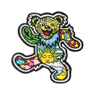 สติกเกอร์ผ้าปักลายแถบแถบแนวสตรีทพังค์ประดับด้วยเหล็กแฟชั่นแนวยุโรปและอเมริกา - Product Image 5